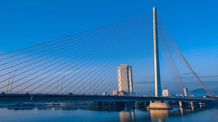 Cầu Trần Thị Lý đẹp lung linh là 1 trong 5 cây cầu độc đáo nhất Đà Nẵng