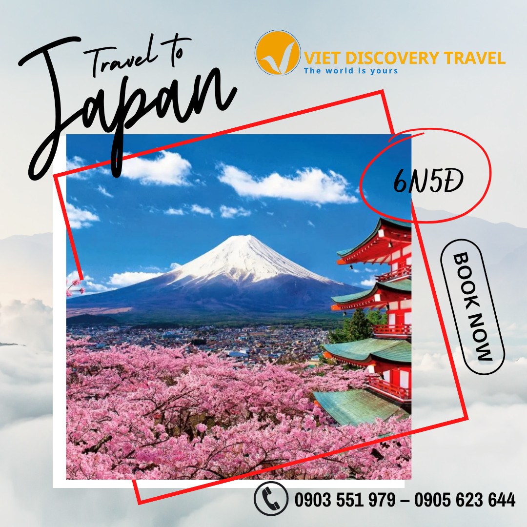 Tour du lịch Nhật Bản của Viet Discovery Travel